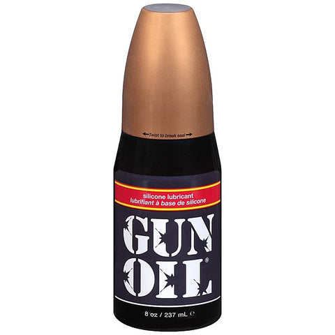 Flip Top Bottle Silicone Based Lubricant by Gun Oil - Silicone Based Lubes