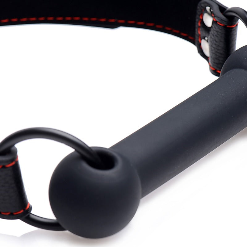 Silicone Bit Gag by XR Brands - Bondage Gags and Bits
