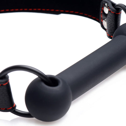 Silicone Bit Gag by XR Brands - Bondage Gags and Bits