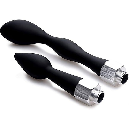 CleanStream Silicone Enema Attachment Set by XR Brands - Enemas and Douches