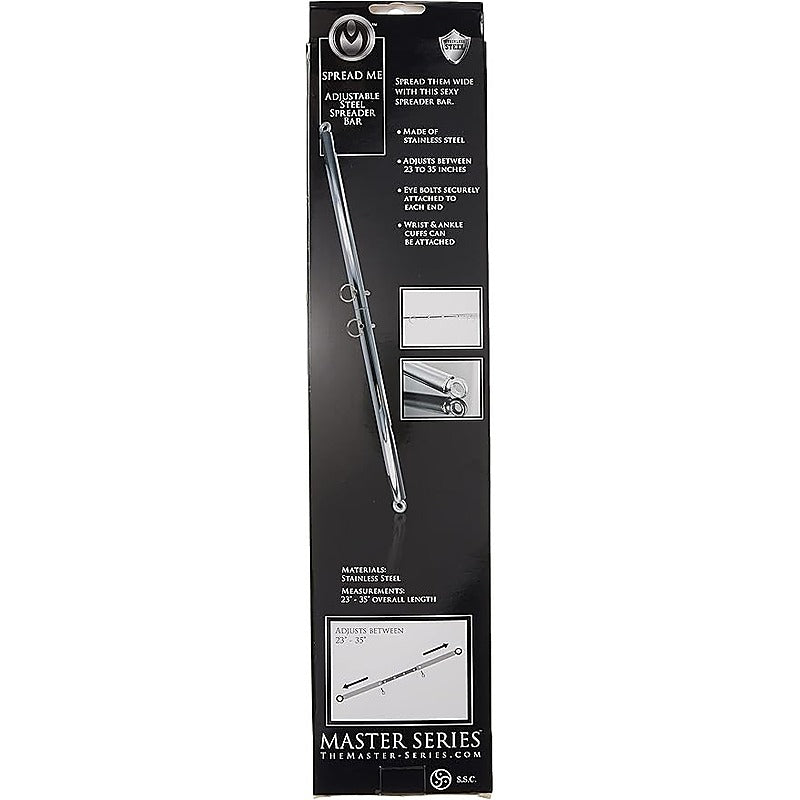 Master Series Adjustable Steel Spreader Bar Silver - Spreaders and Hangers