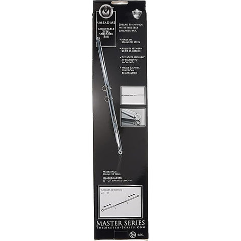Master Series Adjustable Steel Spreader Bar Silver - Spreaders and Hangers