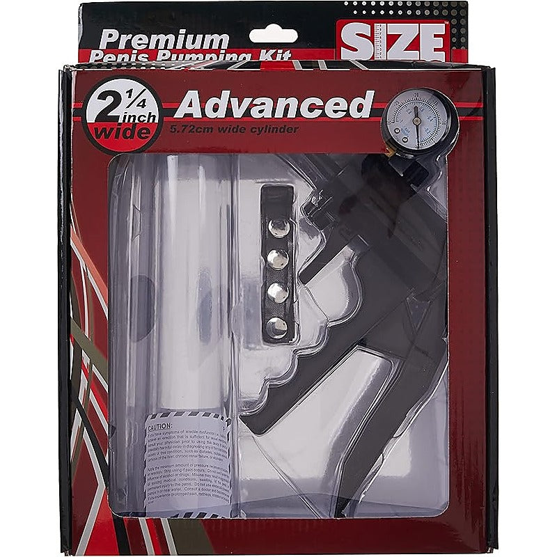 Size Matters Advanced Size Premium Penis Pumping Kit - Penis Pumps And Stretchers