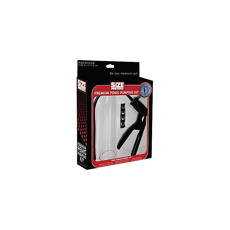 Size Matters Intermediate Premium Penis Pumping Kit - Penis Pumps And Stretchers