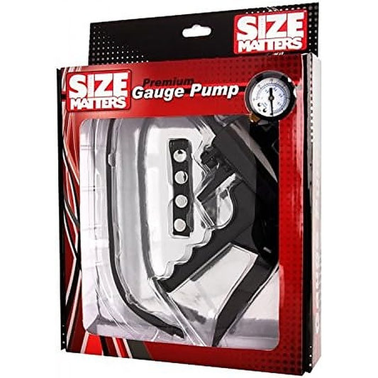 Size Matters Premium Gauge Penis Pump - Penis Pumps And Stretchers