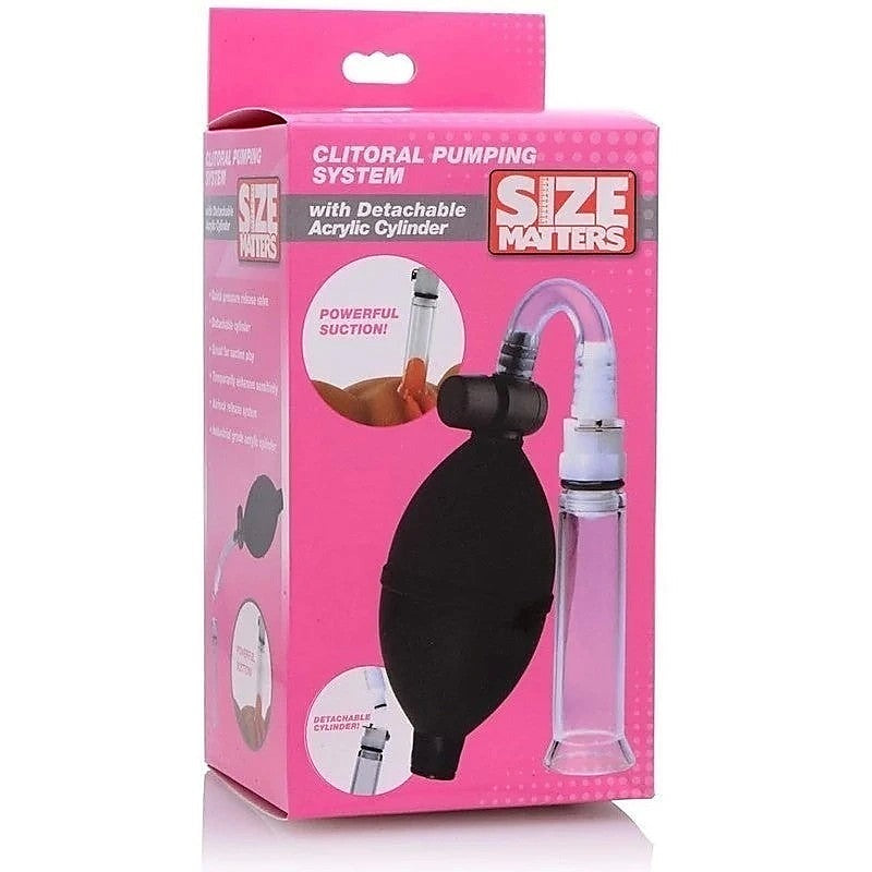 Size Matters Clitoral Pumping System by XR Brands - Pussy And Clit Toys