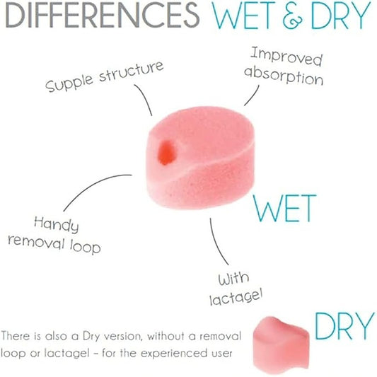 Beppy Soft & Comfort Wet Sponge 8 Piece