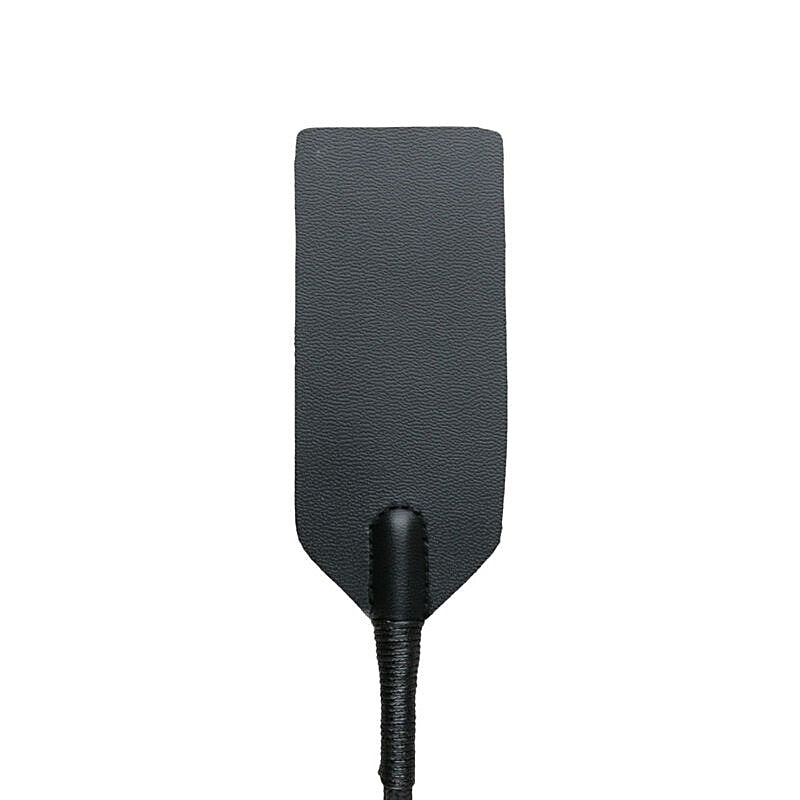 Easy Toys Fetish Collection Rectangle BDSM Crop Whip Black - Whips And Crops