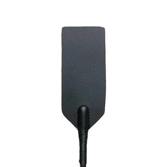 Easy Toys Fetish Collection Rectangle BDSM Crop Whip Black - Whips And Crops