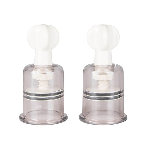 Nipple and Clit Suckers Large by Easytoys - Nipple and Clit Clamps