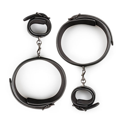 Thigh and Wrist Cuff Set by Easytoys - Cuffs And Restraints
