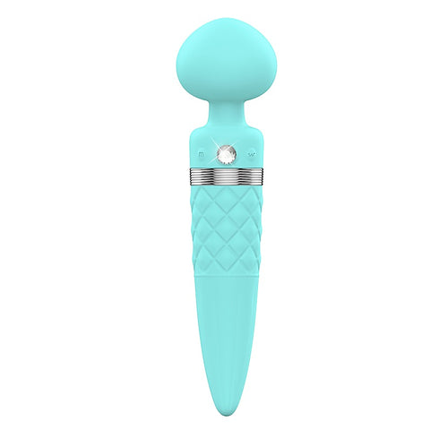 Pillow Talk Sultry Dual Ended Warming Body Wand Massager - Body Wands