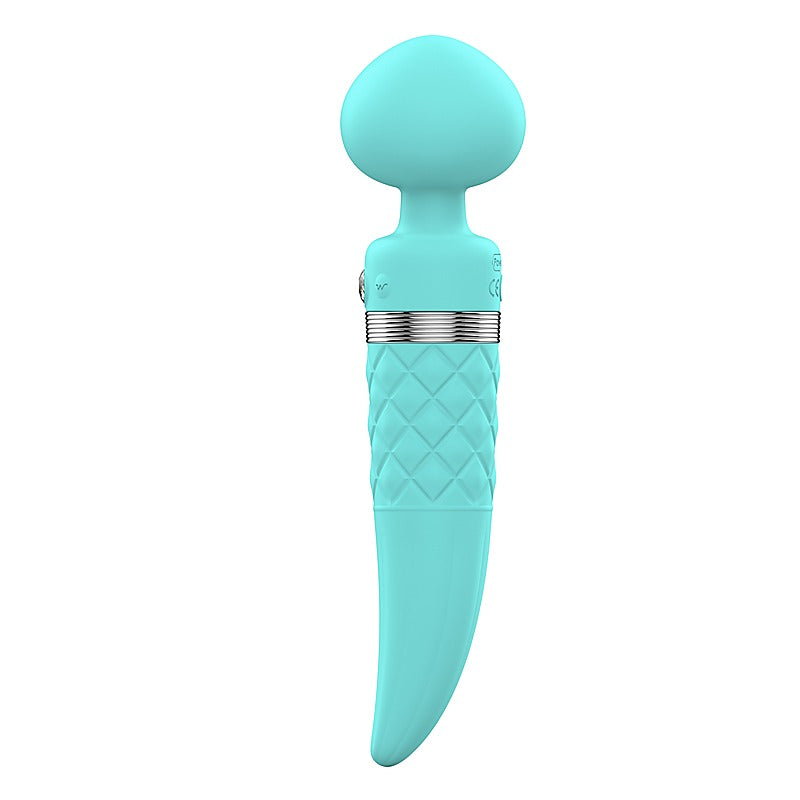 Pillow Talk Sultry Dual Ended Warming Body Wand Massager - Body Wands