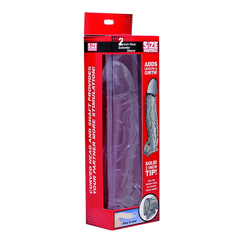 Extender Sleeve Clear by XR Brands - Pumps, Extenders and Sleeves