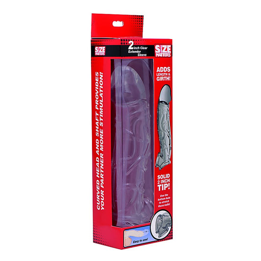 Extender Sleeve Clear by XR Brands - Pumps, Extenders and Sleeves