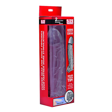 Extender Sleeve Clear by XR Brands - Pumps, Extenders and Sleeves