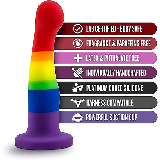 Avant Pride P1 Freedom Silicone Dildo - Realistic Dildos