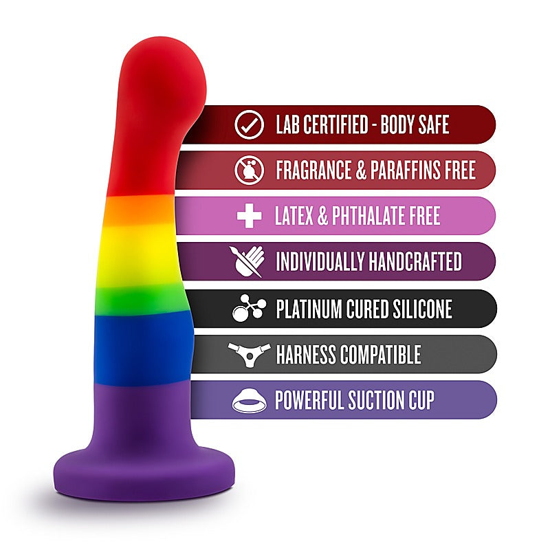 Avant Pride P1 Freedom Silicone Dildo by Blush Novelties - Realistic Dildos