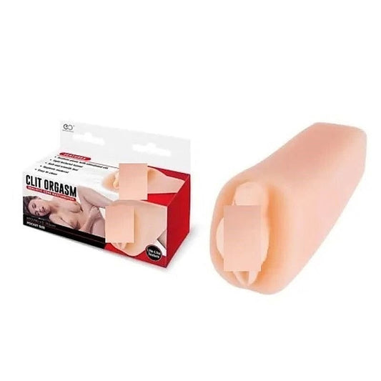 Clit Orgasm - Flesh Vagina Stroker - Masturbators and Strokers