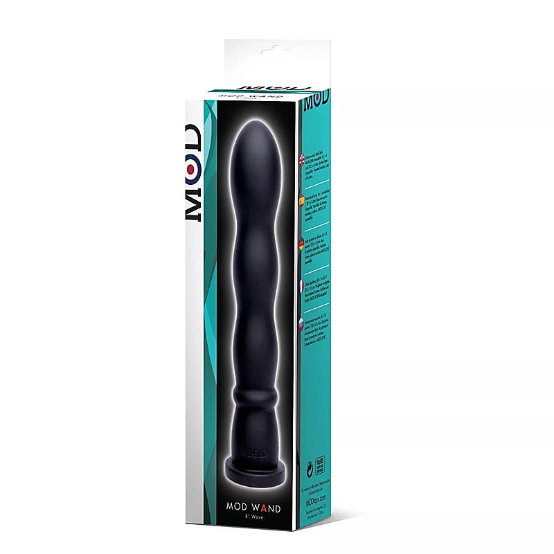 Professional Silicone Wand Wave Black by MOD - Body Wands