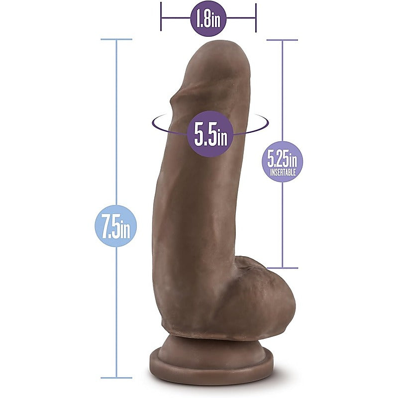 Au Naturel Sensa Feel Fat Boy Realistic Dong - Realistic Dildos