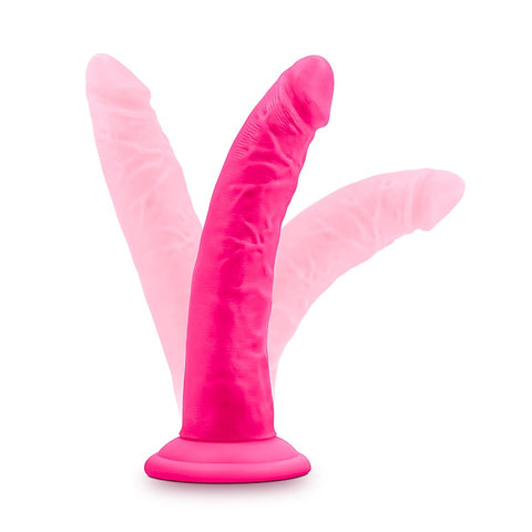 Neo Elite Silicone Dual Density Cock Neon Realistic Dildo - Realistic Dildos