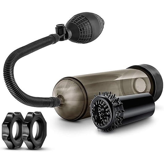 Quickie Kit Thick Cock Penis Pump Set Black - Penis Pumps And Stretchers