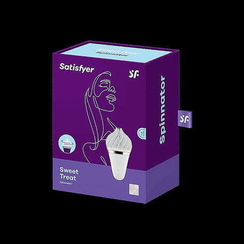 Sweet Treat Lay On Clitoral Vibrator by Satisfyer - Clit Ticklers and Pulsators