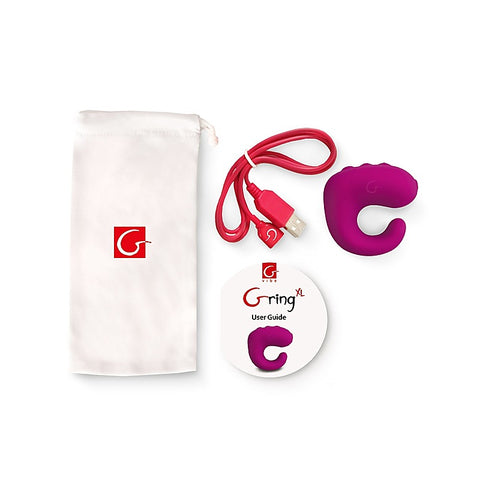Gring Remote Control Finger Vibrator XL by Gvibe - Finger and Tongue Vibrators