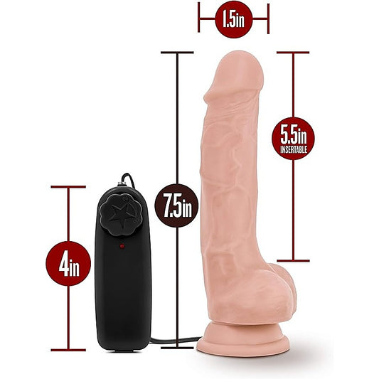 Dr Skin Dr Tim Vibrating Cock by Blush Novelties - Vibrating Dildos