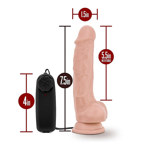 Dr Skin Dr Tim Cock Vanilla Dildo by Blush Novelties - Vibrating Dildos