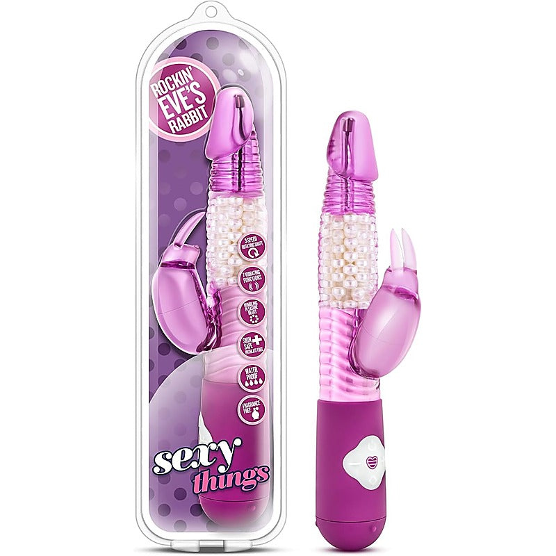 Sexy Things Rocki N Eves 7 Function Rabbit - Rabbit Vibrators