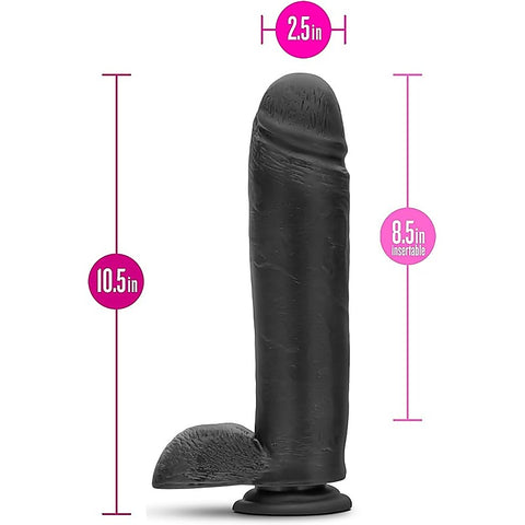 Au Naturel Bold Huge Suction Cup Dildo by Blush Novelties - Realistic Dildos