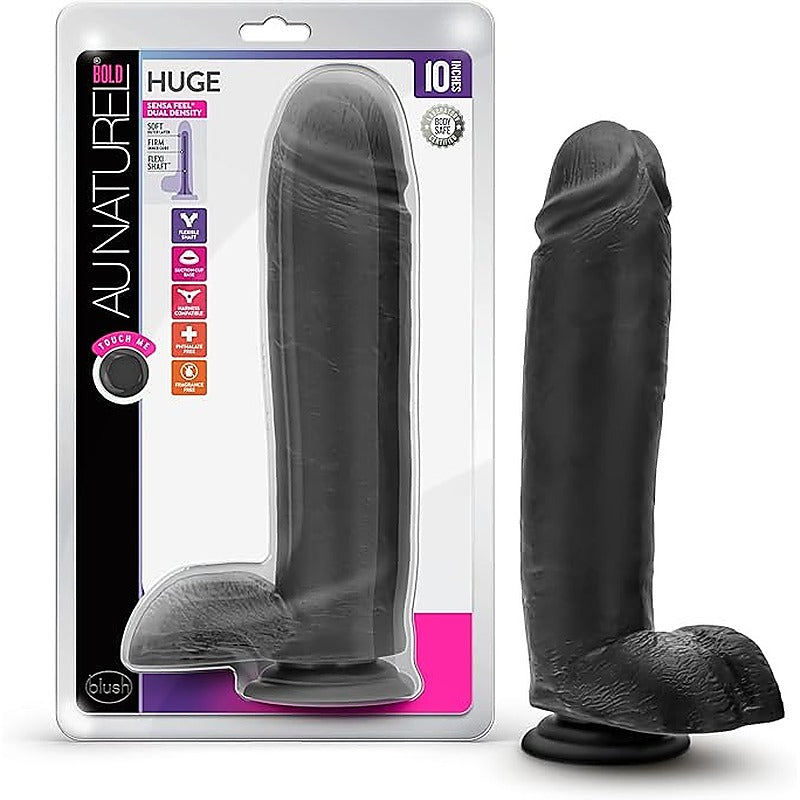 Au Naturel Bold Huge Suction Cup Dildo by Blush Novelties - Realistic Dildos