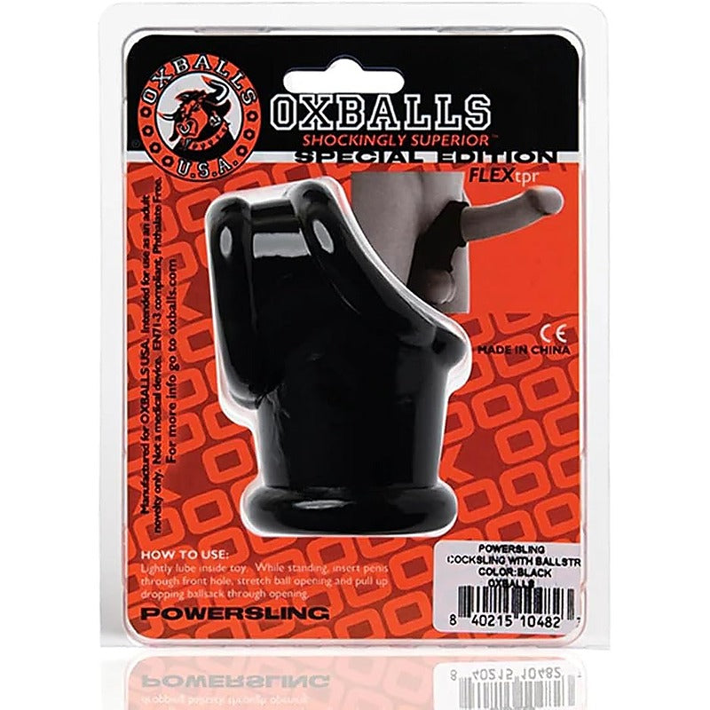 Powersling Cocksling and Ballstretcher by OxBalls - Ball and Cock Toys