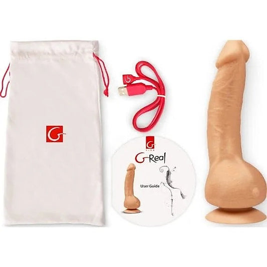 Gvibe Greal Realistic Dildo Flesh With Suction Cup