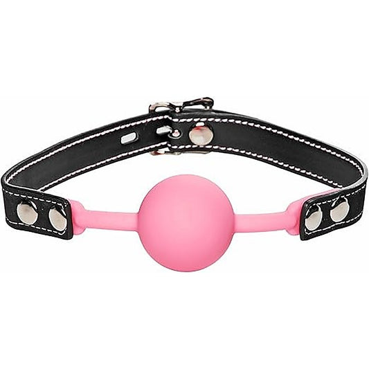 Frisky Glow Gag Glow in the Dark Silicone BDSM Ball Gag - Bondage Gags and Bits
