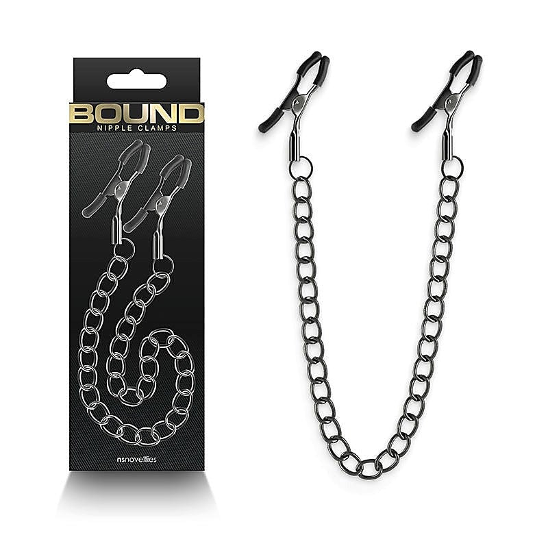 Bound Nipple Clamps - DC2 by NS Novelties - Breast and Nipple Toys