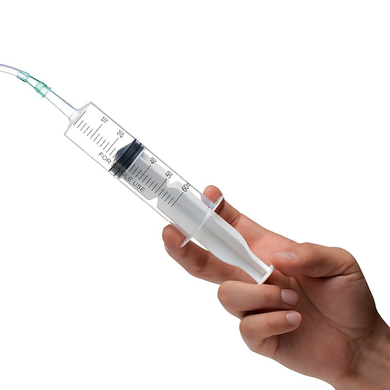 Squirting Dildo with Syringe 8in by XR Brands - Realistic Dildos