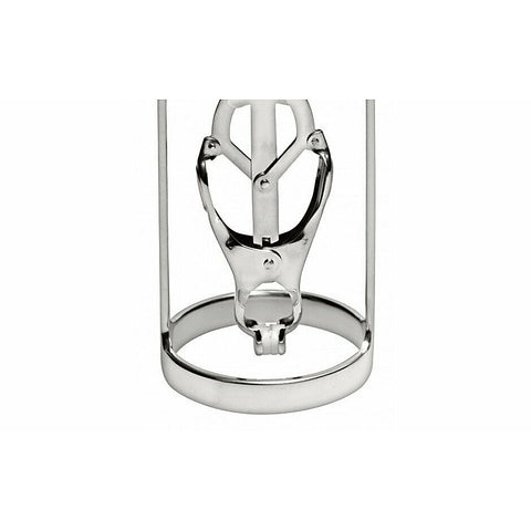 Stainless Steel Clover Clamp Nipple Stretcher by XR Brands - Nipple and Clit Clamps