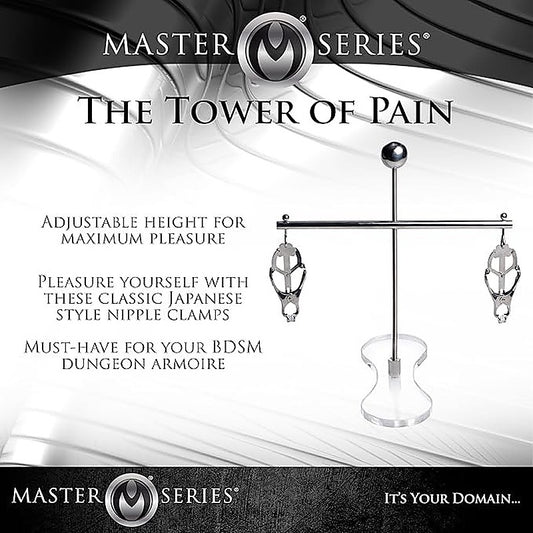 Master Series The Tower of Pain Nipple Clamps