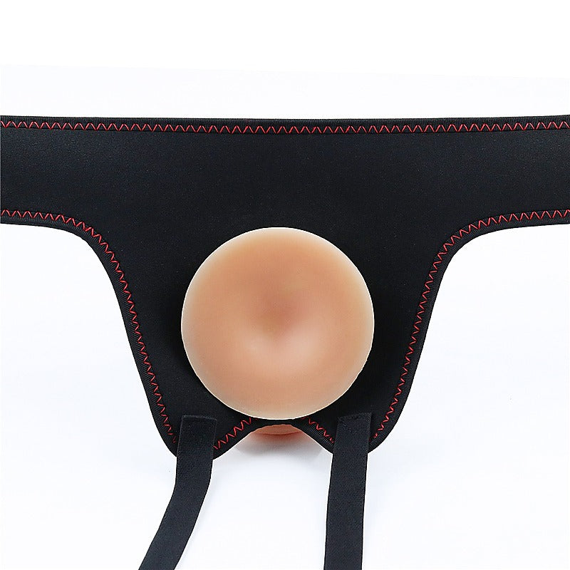 Easy Strap On Set Dildo Vanilla 8.5in by Lovetoy - Strap On Sextoys