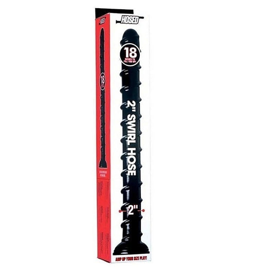 Hosed Swirl Hose Anal Dildo 18 Inch - Anal Dildos