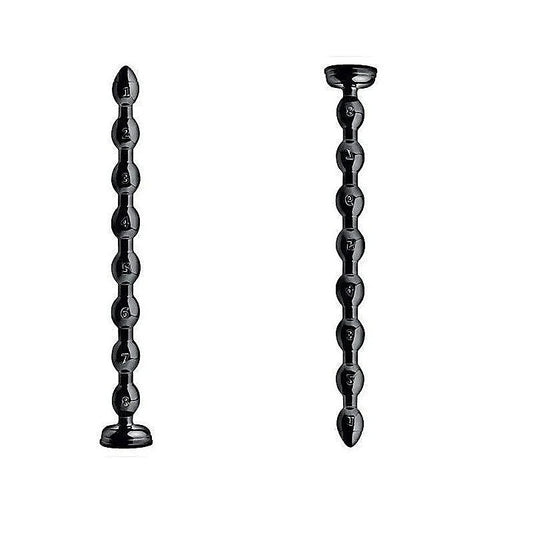 Hosed Beaded Hose Anal Dildo 19 Inch - Anal Dildos