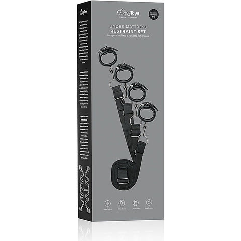Fetish Collection Under Mattress Restraint Set - Cuffs And Restraints