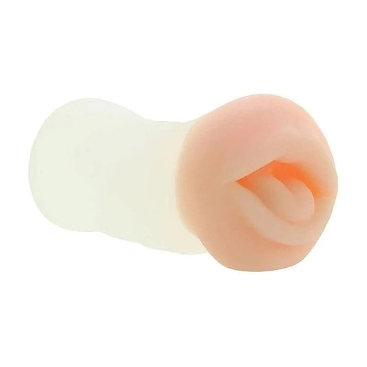 Zolo Deep Throat Male Masturbator Clear - Masturbators and Strokers