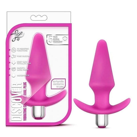 Luxe Discover Vibrating Butt Plug by California Exotics - Butt Plugs