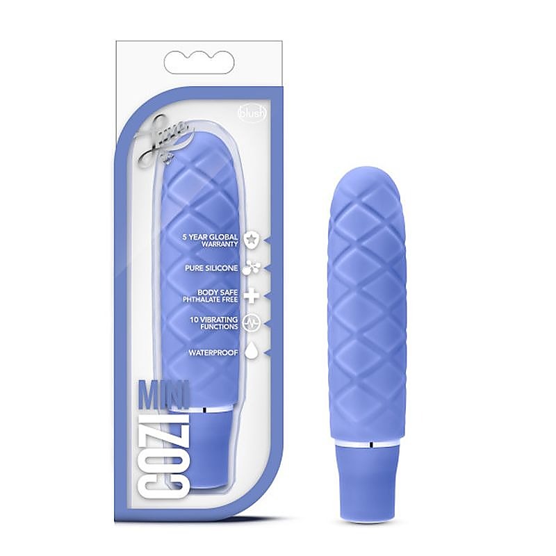 Luxe Cozi Mini 10 Functions Silicone Vibrator - Personal Massagers