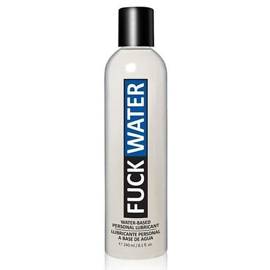 FuckWater Hybrid Cream Lubricant 8 Oz - Massage Oils and Lubricants