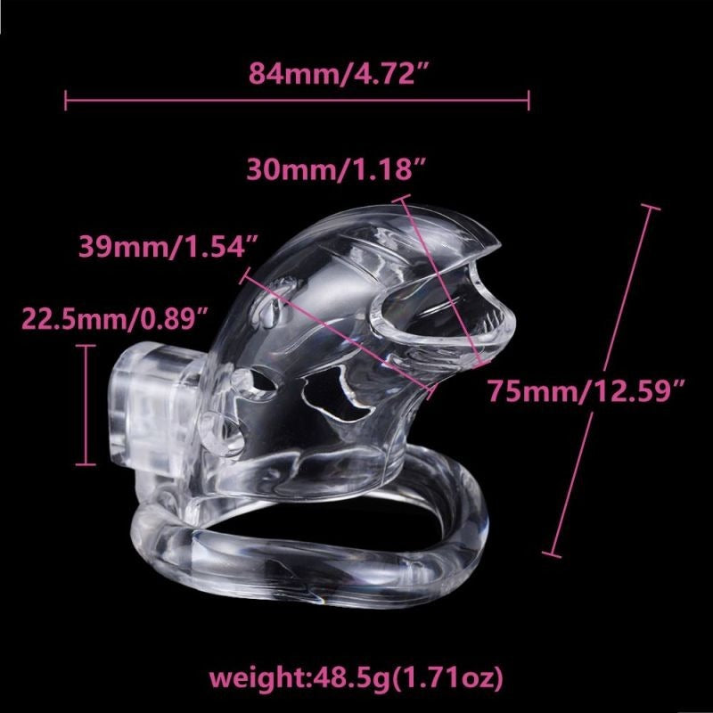 Shark Chastity Cage by Brutus - Male Chastity